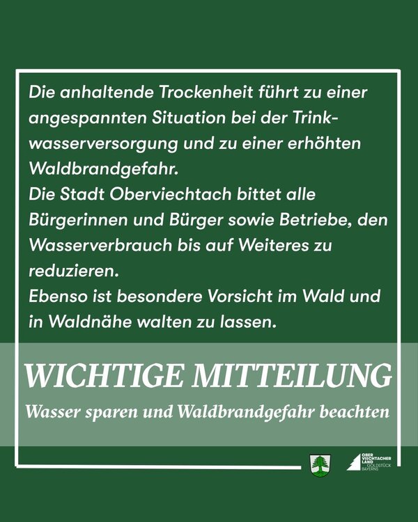 Bild vergr&ouml;&szlig;ern: Aufruf Wasser sparen